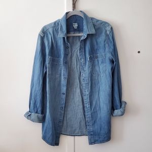 TOMS Chambray/Denim Shirt